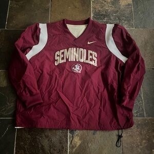 Nike Maroon FSU Pullover
